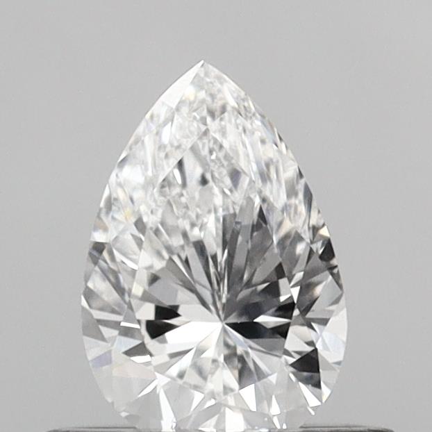 0.50 Carat Pear Shaped, Very Good Cut, D Color, VS1 Clarity, IGI Certified Lab Grown Diamond