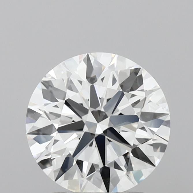 2.03 Carat Round Shaped, Ideal Cut, D Color, IF Clarity, IGI Certified Lab Grown Diamond