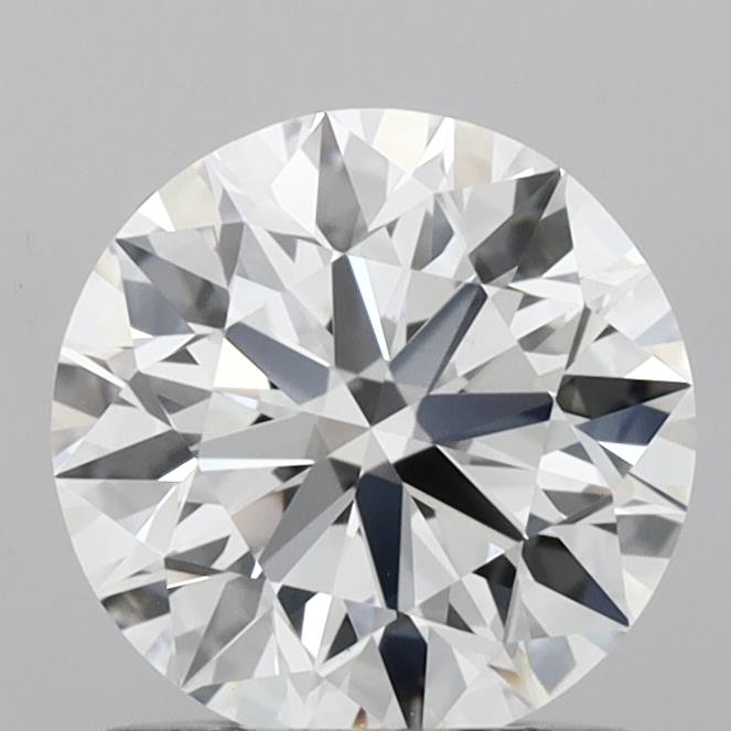 1.02 Carat Round Shaped, Ideal Cut, D Color, VVS2 Clarity, IGI Certified Lab Grown Diamond