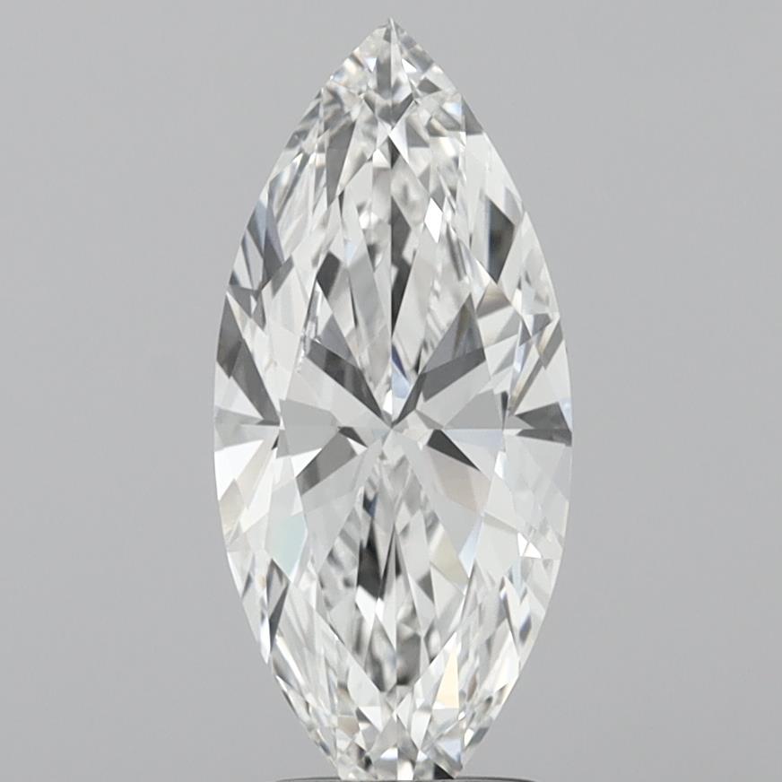 1.90 Carat Marquise Shaped, Excellent Cut, E Color, VVS1 Clarity, IGI Certified Lab Grown Diamond