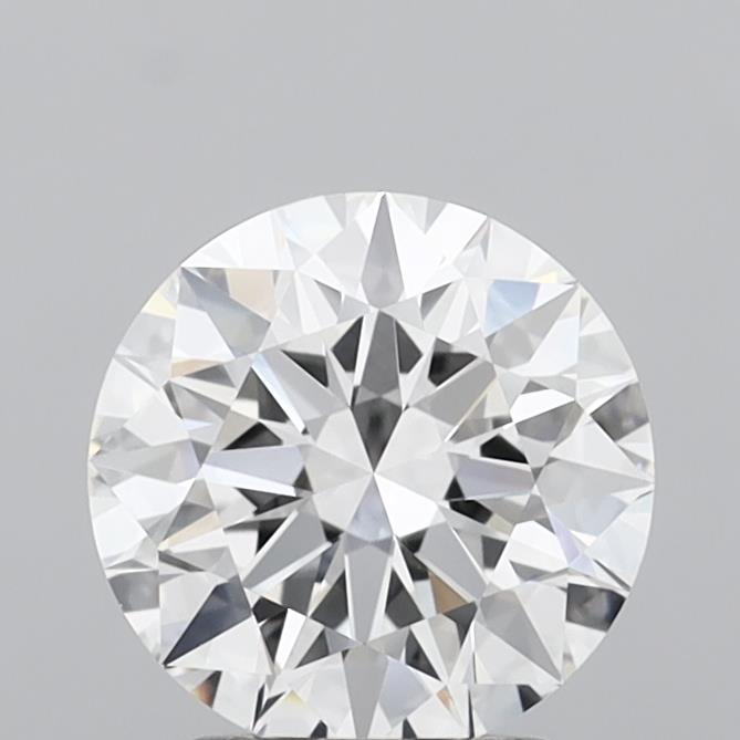 2.09 Carat Round Shaped, Ideal Cut, E Color, VVS2 Clarity, IGI Certified Lab Grown Diamond