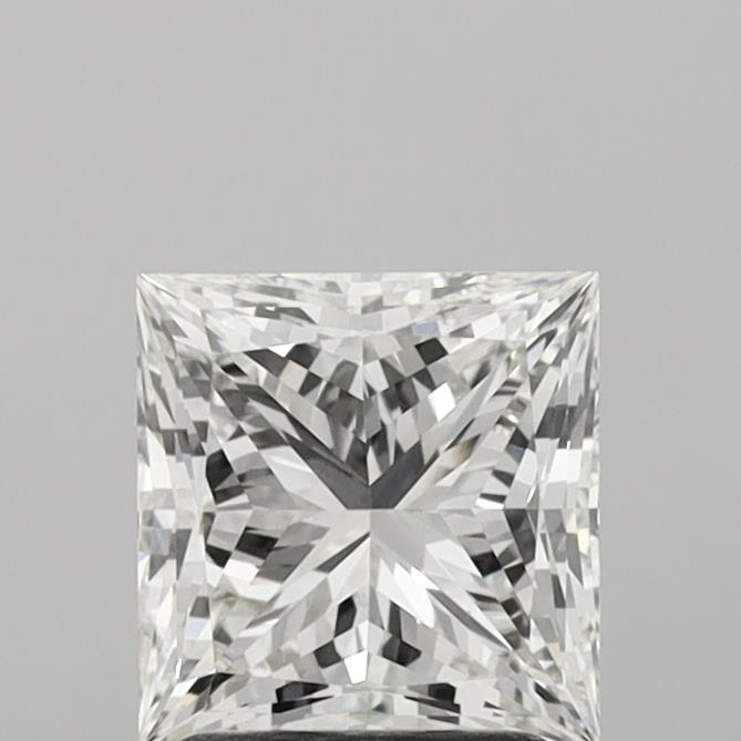1.98 Carat Princess Shaped, Ideal Cut, H Color, VS1 Clarity, IGI Certified Lab Grown Diamond