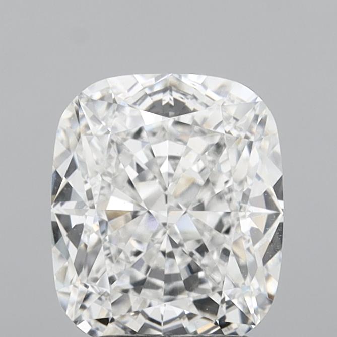 3.06 Carat Cushion Shaped, Excellent Cut, E Color, VVS2 Clarity, IGI Certified Lab Grown Diamond