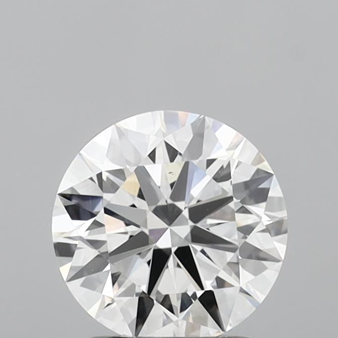 1.59 Carat Round Shaped, Ideal Cut, E Color, VVS2 Clarity, IGI Certified Lab Grown Diamond