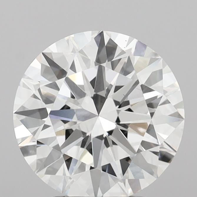 3.07 Carat Round Shaped, Ideal Cut, E Color, VS1 Clarity, IGI Certified Lab Grown Diamond