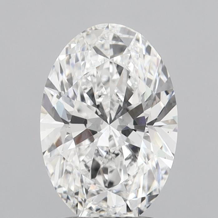 2.00 Carat Oval Shaped, Excellent Cut, E Color, VVS1 Clarity, IGI Certified Lab Grown Diamond