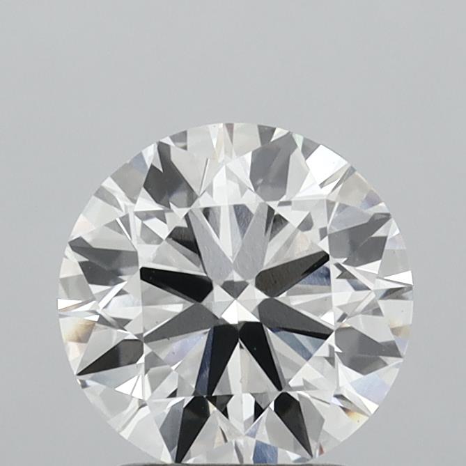 1.98 Carat Round Shaped, Ideal Cut, E Color, VS1 Clarity, IGI Certified Lab Grown Diamond