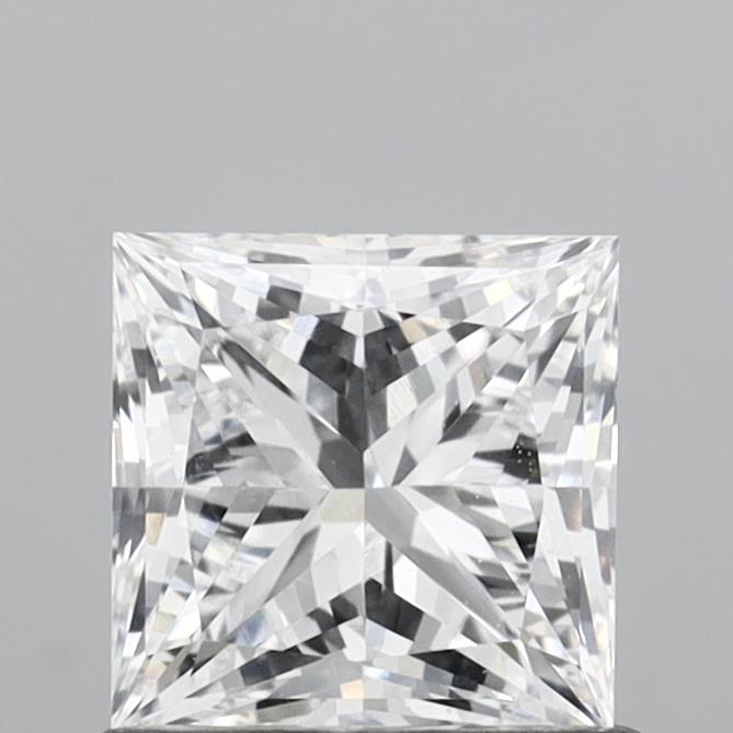 0.94 Carat Princess Shaped, Very Good Cut, D Color, VVS2 Clarity, IGI Certified Lab Grown Diamond