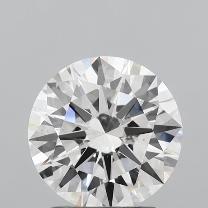 1.74 Carat Round Shaped, Excellent Cut, E Color, VS2 Clarity, IGI Certified Lab Grown Diamond