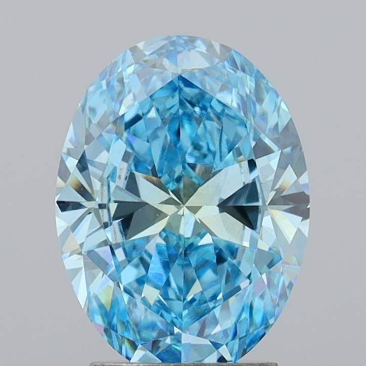 2.64 Carat Oval Shaped, Very Good Cut, VS1 Clarity, IGI Certified Lab Grown Diamond