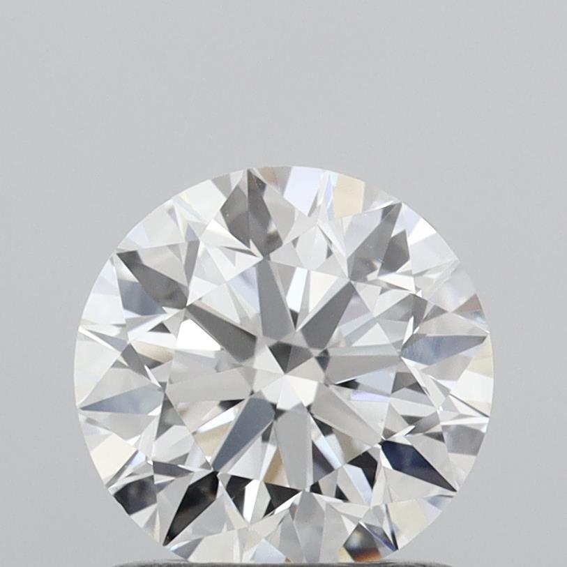 1.08 Carat Round Shaped, Excellent Cut, D Color, VVS2 Clarity, IGI Certified Lab Grown Diamond