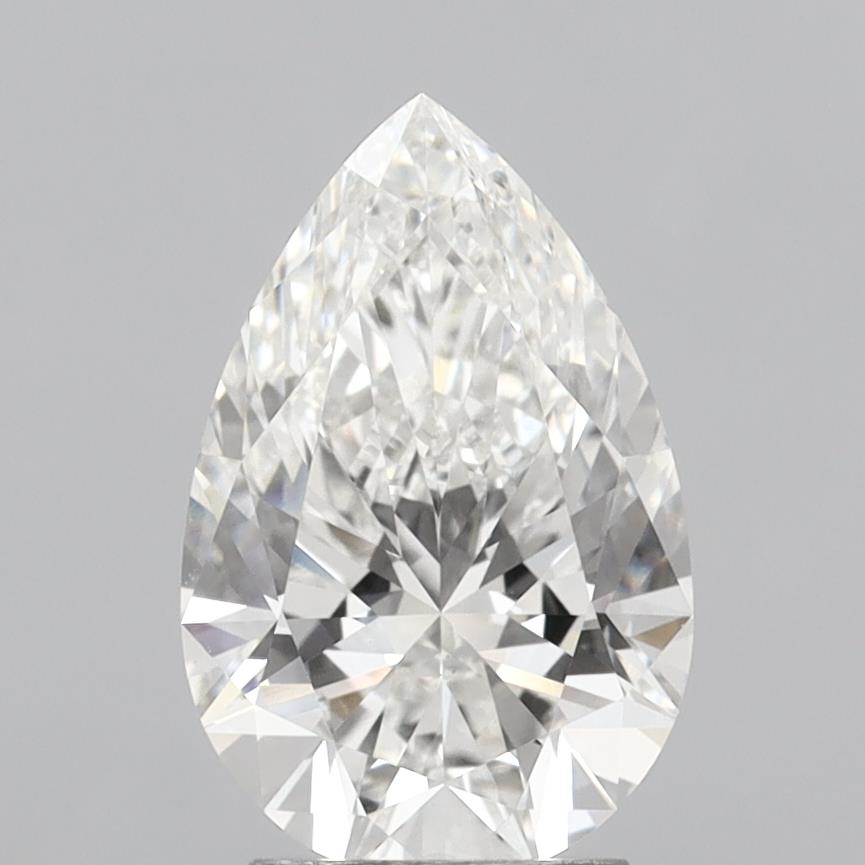 3.01 Carat Pear Shaped, Ideal Cut, G Color, VS1 Clarity, IGI Certified Lab Grown Diamond