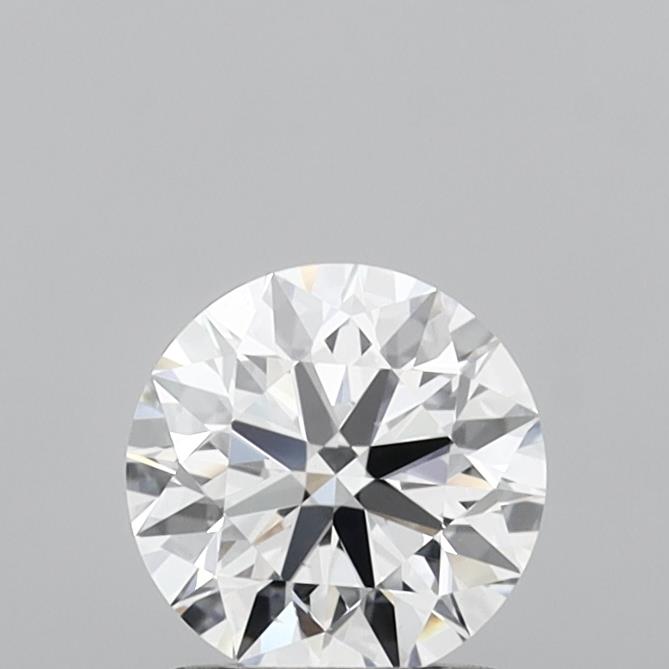 1.22 Carat Round Shaped, Ideal Cut, D Color, VS2 Clarity, IGI Certified Lab Grown Diamond