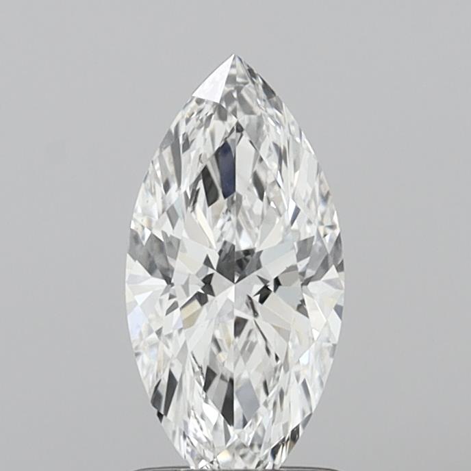1.01 Carat Marquise Shaped, Ideal Cut, F Color, VVS2 Clarity, IGI Certified Lab Grown Diamond