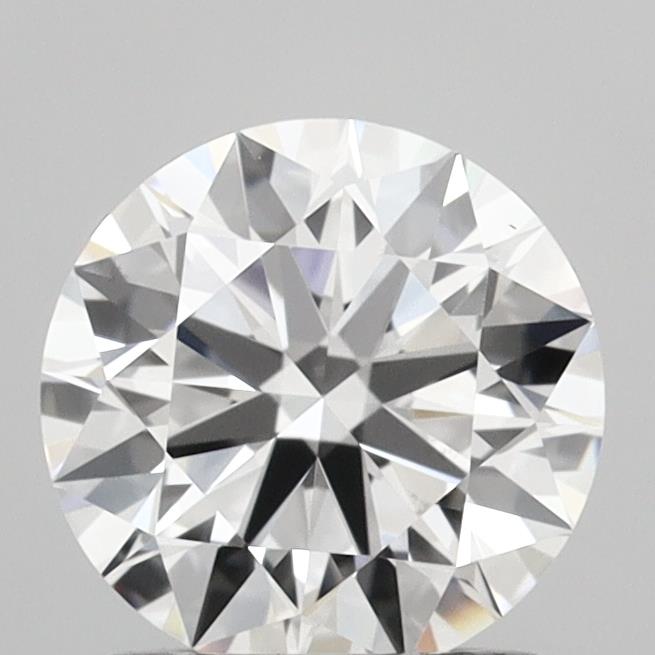 1.09 Carat Round Shaped, Ideal Cut, D Color, VVS2 Clarity, IGI Certified Lab Grown Diamond