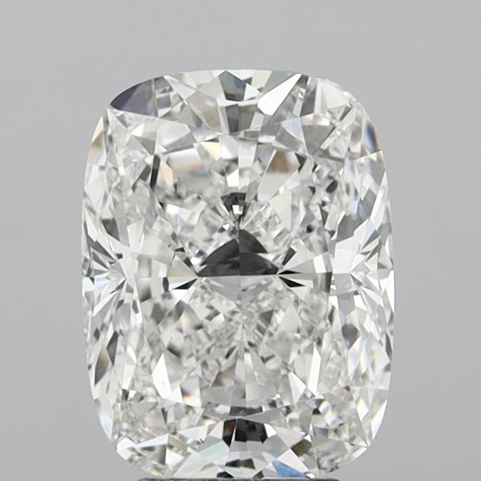 5.03 Carat Cushion Shaped, Ideal Cut, F Color, VS1 Clarity, IGI Certified Lab Grown Diamond