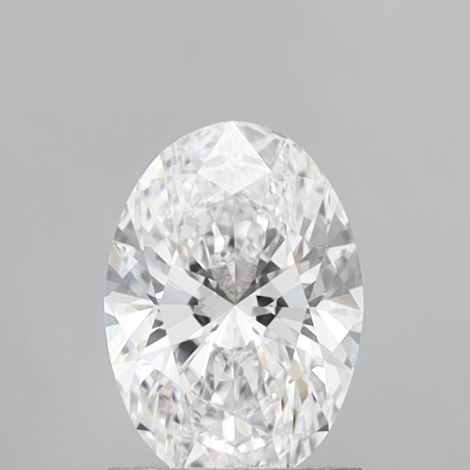 1.21 Carat Oval Shaped, Ideal Cut, D Color, VVS2 Clarity, IGI Certified Lab Grown Diamond
