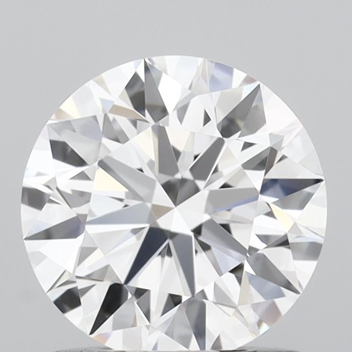 1.08 Carat Round Shaped, Ideal Cut, D Color, VS1 Clarity, IGI Certified Lab Grown Diamond