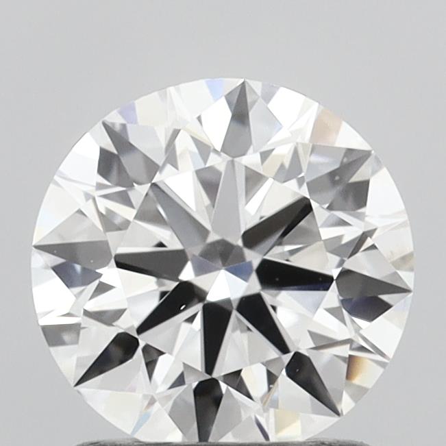 1.24 Carat Round Shaped, Ideal Cut, D Color, VVS2 Clarity, IGI Certified Lab Grown Diamond
