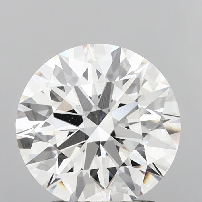 3.04 Carat Round Shaped, Ideal Cut, E Color, VVS2 Clarity, IGI Certified Lab Grown Diamond