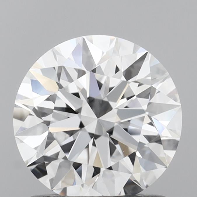 1.04 Carat Round Shaped, Ideal Cut, D Color, VVS2 Clarity, IGI Certified Lab Grown Diamond