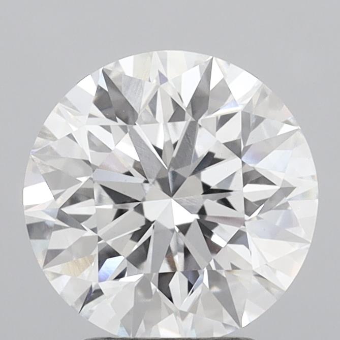 2.92 Carat Round Shaped, Excellent Cut, E Color, VVS2 Clarity, IGI Certified Lab Grown Diamond