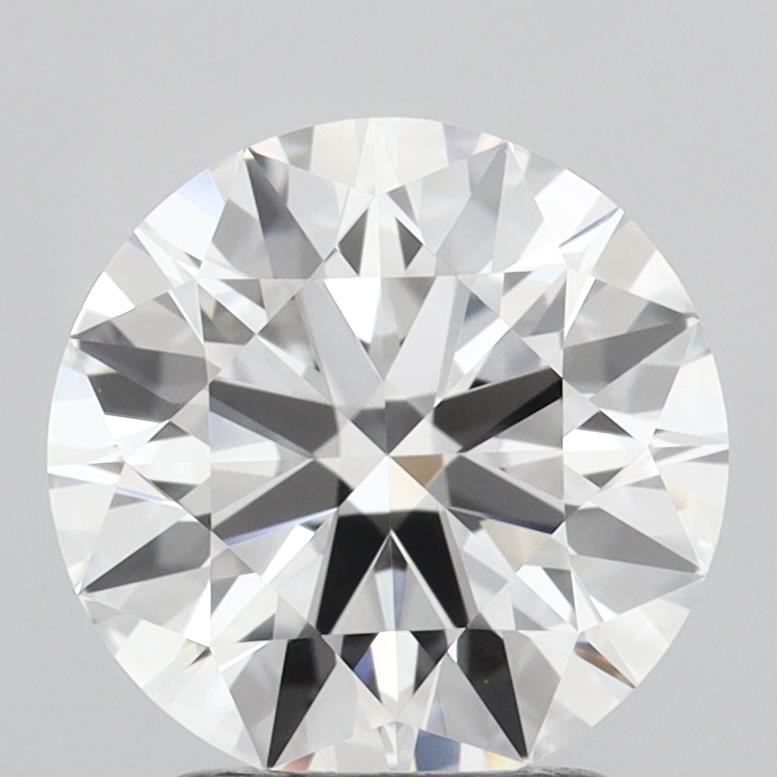 2.24 Carat Round Shaped, Ideal Cut, D Color, VVS2 Clarity, IGI Certified Lab Grown Diamond