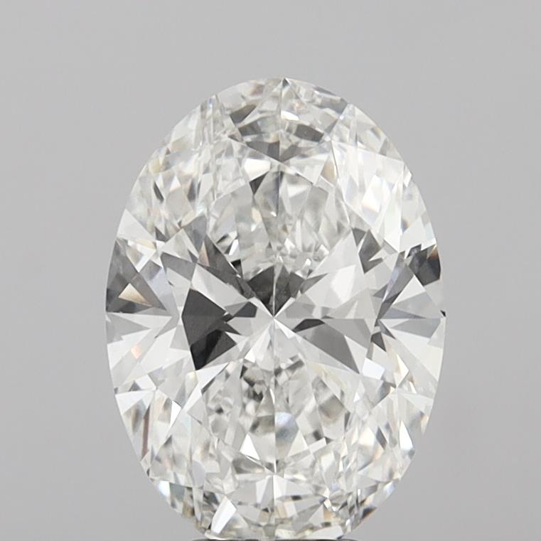 5.08 Carat Oval Shaped, Ideal Cut, G Color, VVS2 Clarity, IGI Certified Lab Grown Diamond