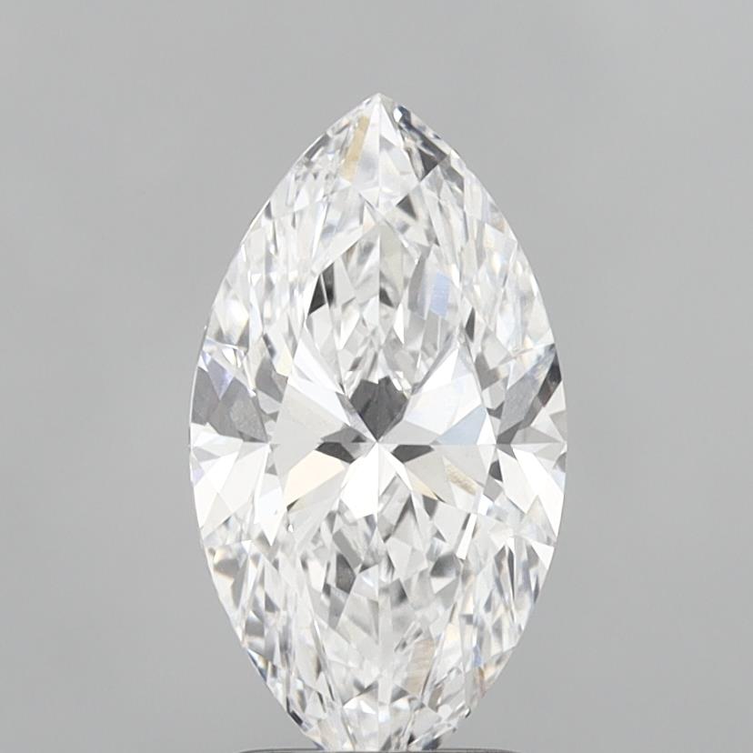 1.99 Carat Marquise Shaped, Ideal Cut, D Color, VVS2 Clarity, IGI Certified Lab Grown Diamond