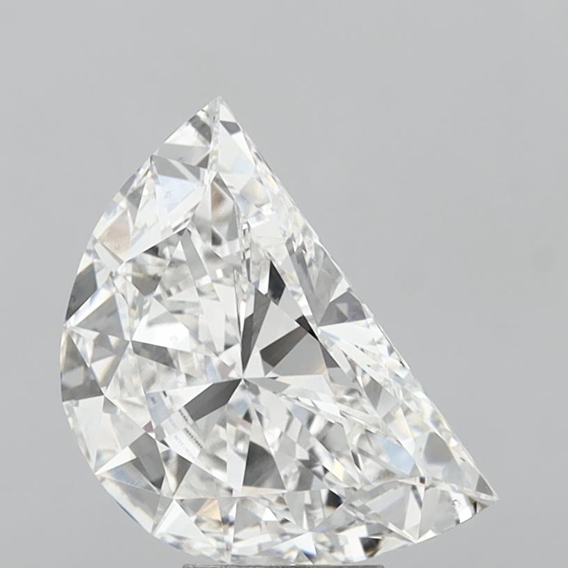 5.06 Carat Half Moon Shaped, Very Good Cut, E Color, VVS2 Clarity, IGI Certified Lab Grown Diamond