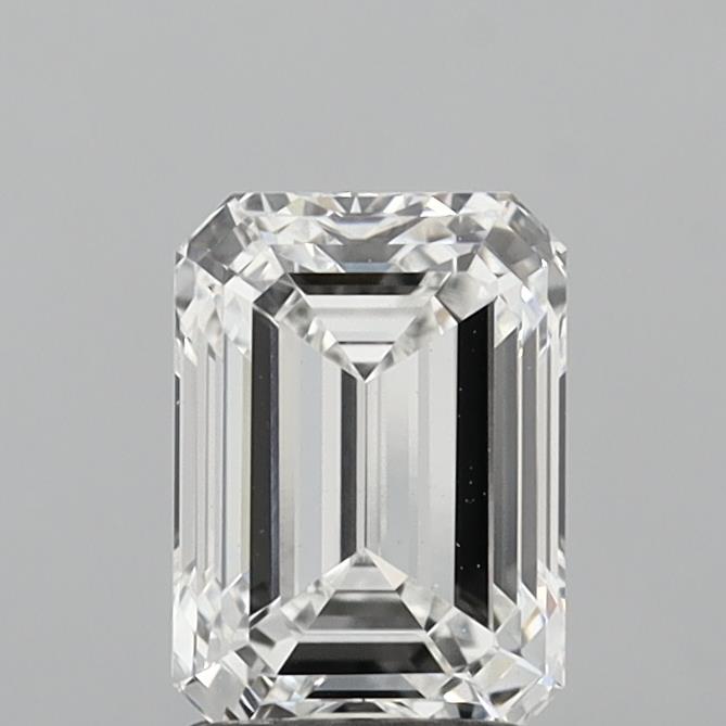 2.09 Carat Emerald Shaped, Excellent Cut, E Color, VVS2 Clarity, IGI Certified Lab Grown Diamond