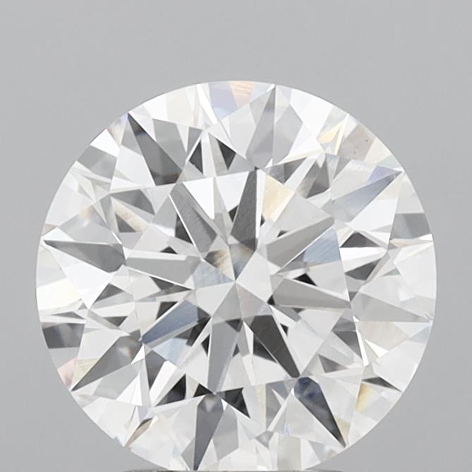 2.92 Carat Round Shaped, Ideal Cut, E Color, VS1 Clarity, IGI Certified Lab Grown Diamond