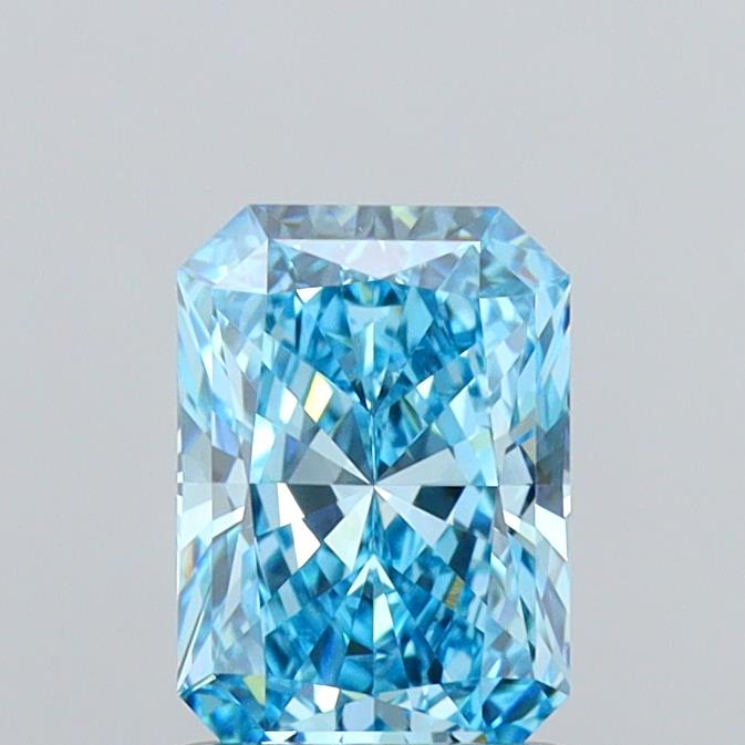 1.35 Carat Radiant Shaped, Ideal Cut, VS1 Clarity, IGI Certified Lab Grown Diamond