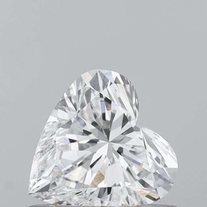 0.55 Carat Heart Shaped, Very Good Cut, D Color, VS1 Clarity, IGI Certified Lab Grown Diamond