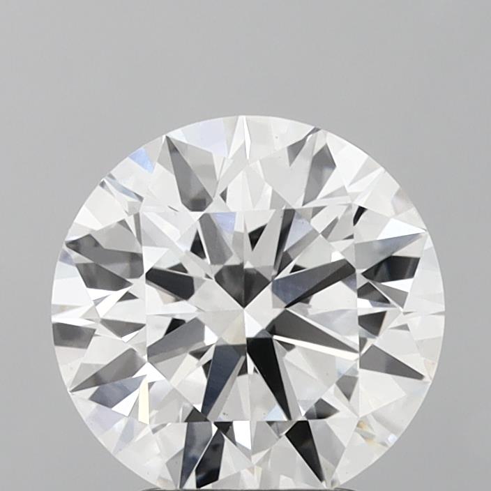 2.91 Carat Round Shaped, Ideal Cut, E Color, VVS2 Clarity, IGI Certified Lab Grown Diamond