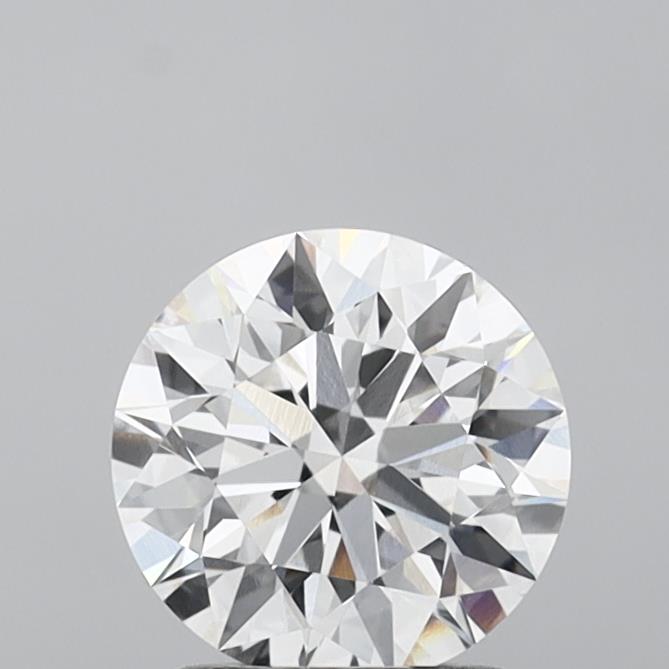 1.55 Carat Round Shaped, Excellent Cut, D Color, VVS1 Clarity, IGI Certified Lab Grown Diamond