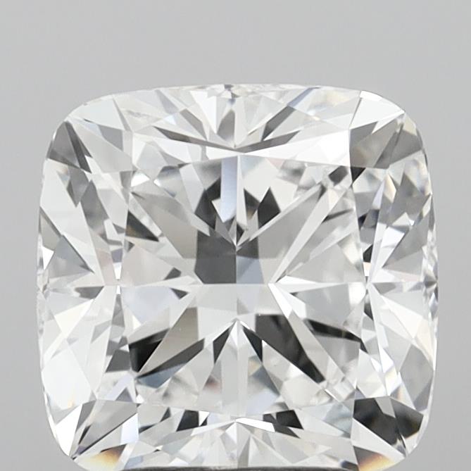 3.04 Carat Cushion Shaped, Ideal Cut, D Color, VVS2 Clarity, IGI Certified Lab Grown Diamond
