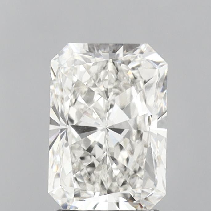 2.01 Carat Radiant Shaped, Excellent Cut, G Color, VS1 Clarity, IGI Certified Lab Grown Diamond
