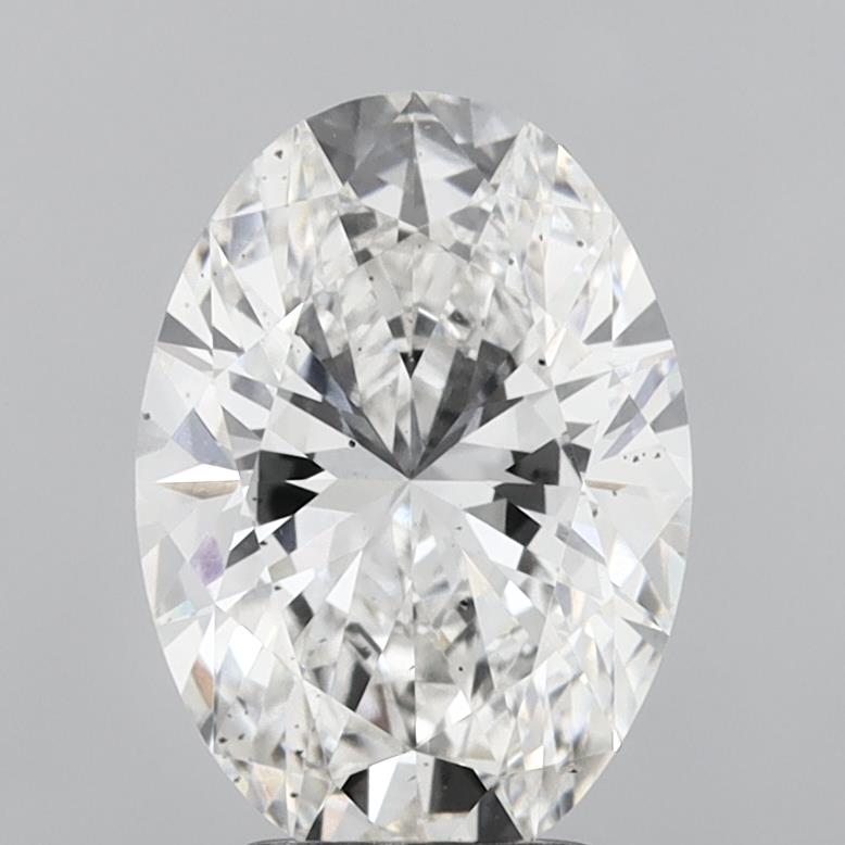 3.03 Carat Oval Shaped, Ideal Cut, F Color, SI1 Clarity, IGI Certified Lab Grown Diamond