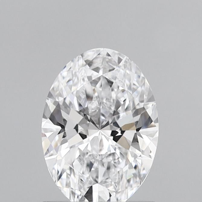1.25 Carat Oval Shaped, Ideal Cut, D Color, VVS1 Clarity, IGI Certified Lab Grown Diamond
