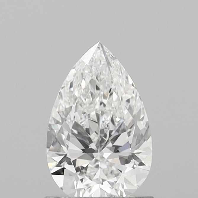 1.09 Carat Pear Shaped, Ideal Cut, D Color, VS2 Clarity, IGI Certified Lab Grown Diamond