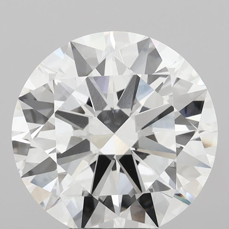 4.89 Carat Round Shaped, Excellent Cut, E Color, VVS2 Clarity, IGI Certified Lab Grown Diamond