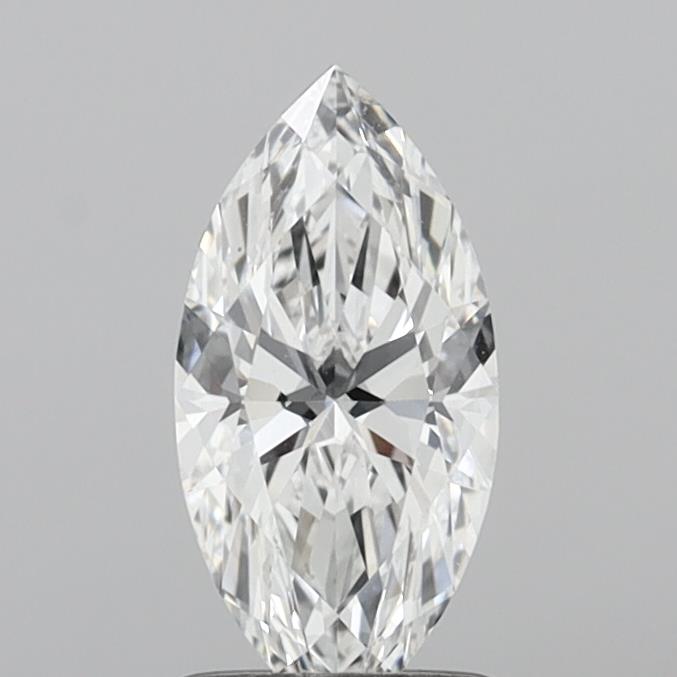 1.03 Carat Marquise Shaped, Ideal Cut, E Color, VVS2 Clarity, IGI Certified Lab Grown Diamond