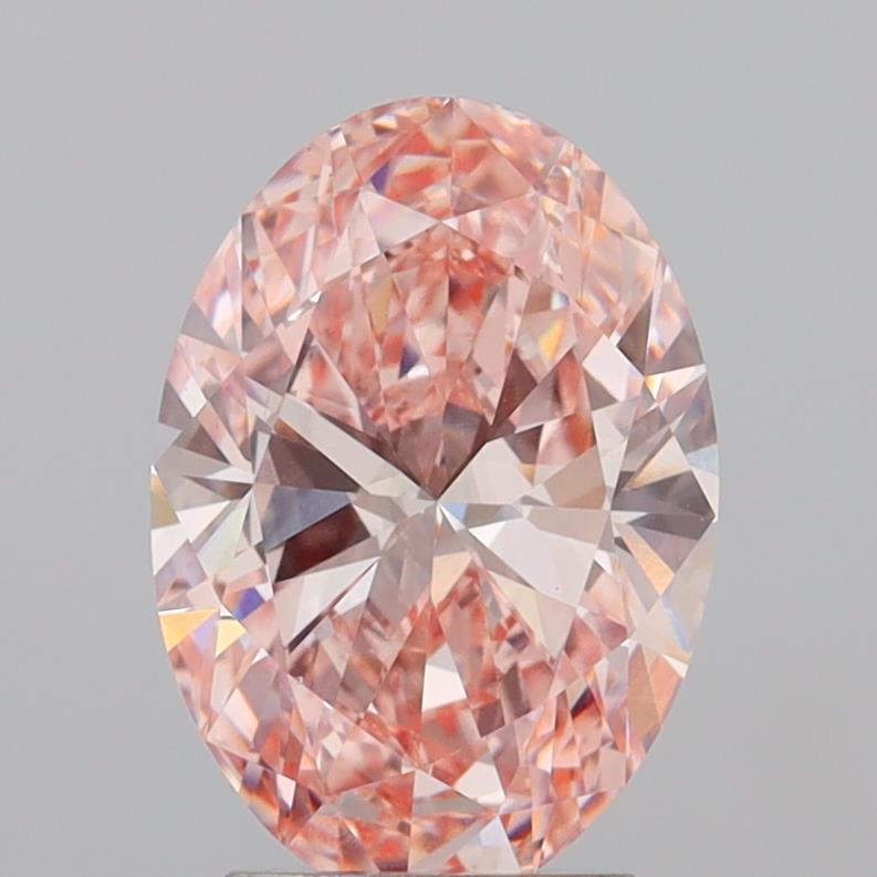 2.97 Carat Oval Shaped, Ideal Cut, VS1 Clarity, IGI Certified Lab Grown Diamond