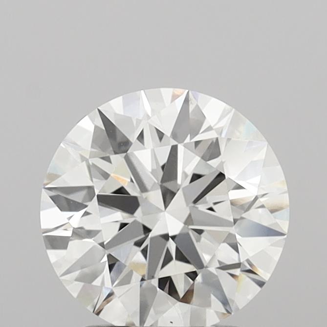 2.03 Carat Round Shaped, Ideal Cut, E Color, VVS1 Clarity, IGI Certified Lab Grown Diamond