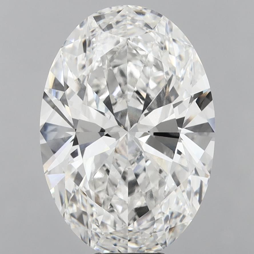 10.75 Carat Oval Shaped, Ideal Cut, E Color, VVS2 Clarity, IGI Certified Lab Grown Diamond