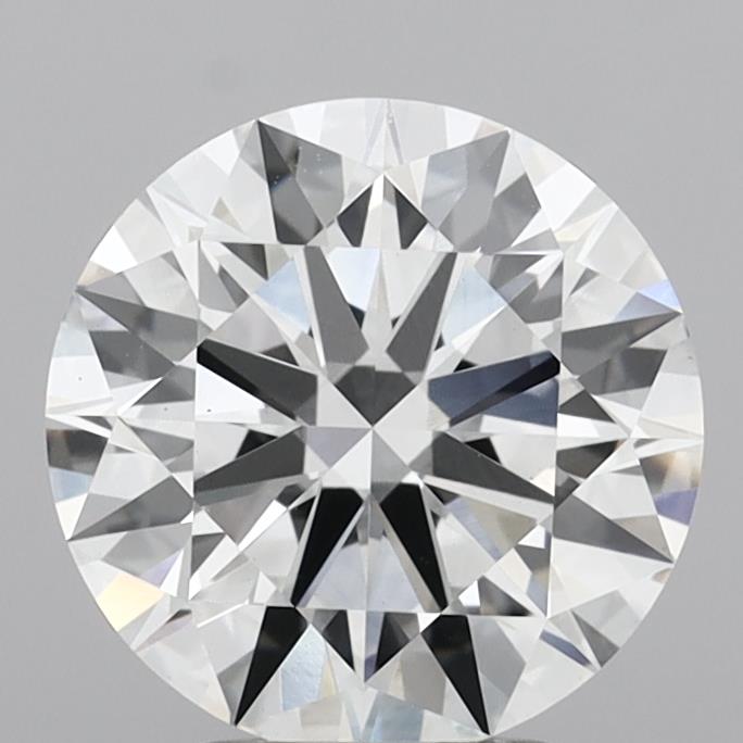 3.42 Carat Round Shaped, Ideal Cut, E Color, VS1 Clarity, IGI Certified Lab Grown Diamond