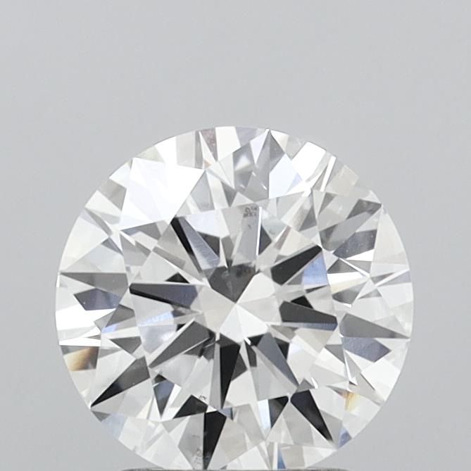 1.84 Carat Round Shaped, Ideal Cut, E Color, VS1 Clarity, IGI Certified Lab Grown Diamond