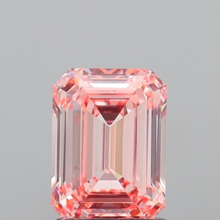 1.78 Carat Emerald Shaped, Ideal Cut, VS1 Clarity, IGI Certified Lab Grown Diamond