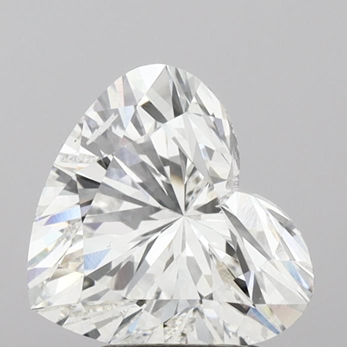 2.75 Carat Heart Shaped, Ideal Cut, F Color, VS1 Clarity, IGI Certified Lab Grown Diamond